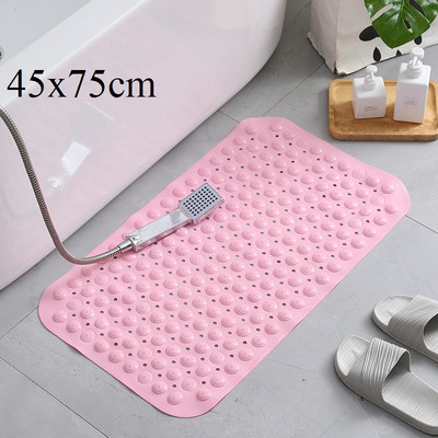 Χαλάκι ποδιού Homaxy PVC Αδιάβροχο Μαλακό αντιολισθητικό χαλάκι μπάνιου με βεντούζες για χαλί ντουζιέρας πόρτας Χαλί κουζίνας μπανιέρας