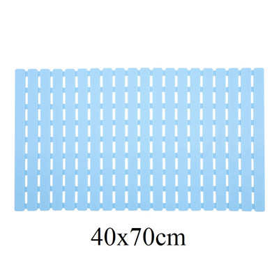 Χαλάκι ποδιού Homaxy PVC Αδιάβροχο Μαλακό αντιολισθητικό χαλάκι μπάνιου με βεντούζες για χαλί ντουζιέρας πόρτας Χαλί κουζίνας μπανιέρας