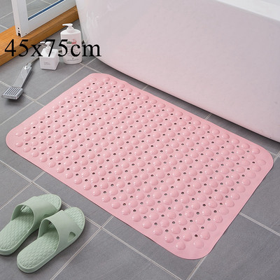 Χαλάκι ποδιού Homaxy PVC Αδιάβροχο Μαλακό αντιολισθητικό χαλάκι μπάνιου με βεντούζες για χαλί ντουζιέρας πόρτας Χαλί κουζίνας μπανιέρας