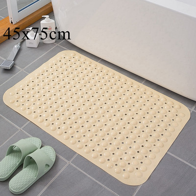 Χαλάκι ποδιού Homaxy PVC Αδιάβροχο Μαλακό αντιολισθητικό χαλάκι μπάνιου με βεντούζες για χαλί ντουζιέρας πόρτας Χαλί κουζίνας μπανιέρας