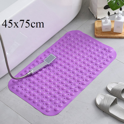 Χαλάκι ποδιού Homaxy PVC Αδιάβροχο Μαλακό αντιολισθητικό χαλάκι μπάνιου με βεντούζες για χαλί ντουζιέρας πόρτας Χαλί κουζίνας μπανιέρας