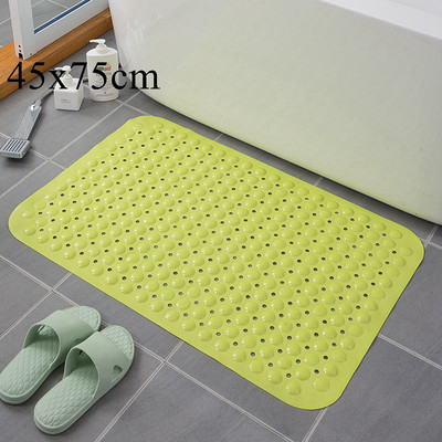 Χαλάκι ποδιού Homaxy PVC Αδιάβροχο Μαλακό αντιολισθητικό χαλάκι μπάνιου με βεντούζες για χαλί ντουζιέρας πόρτας Χαλί κουζίνας μπανιέρας