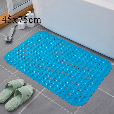 Χαλάκι ποδιού Homaxy PVC Αδιάβροχο Μαλακό αντιολισθητικό χαλάκι μπάνιου με βεντούζες για χαλί ντουζιέρας πόρτας Χαλί κουζίνας μπανιέρας