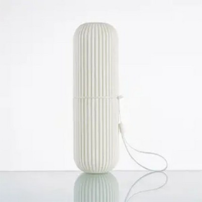 Pārnēsājams zobu birstes krūze vannas istabas zobu pastas turētājs uzglabāšanas futrālis kastītes organizators ceļojumu kempings tualetes piederumu uzglabāšanas krūzes pudele