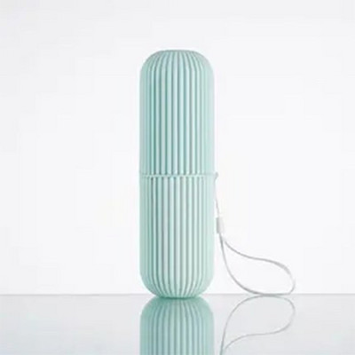 Pārnēsājams zobu birstes krūze vannas istabas zobu pastas turētājs uzglabāšanas futrālis kastītes organizators ceļojumu kempings tualetes piederumu uzglabāšanas krūzes pudele