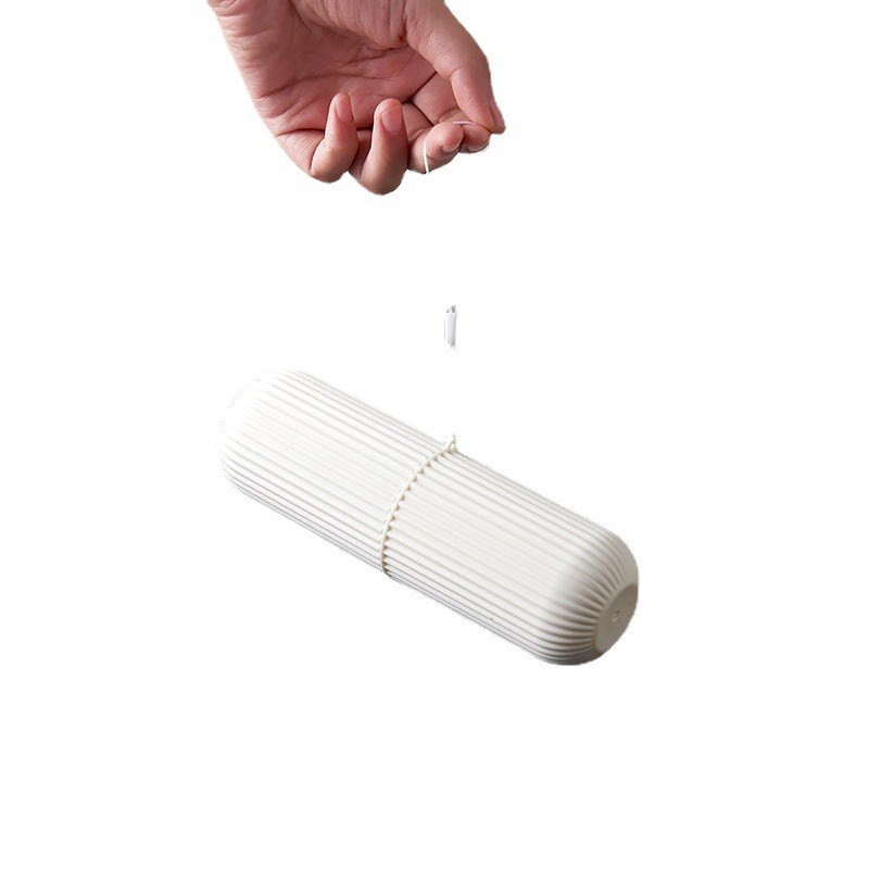 Pārnēsājams zobu birstes krūze vannas istabas zobu pastas turētājs uzglabāšanas futrālis kastītes organizators ceļojumu kempings tualetes piederumu uzglabāšanas krūzes pudele