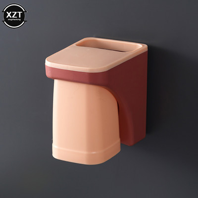 Zidni nosač Magnetska kupaonska četkica za grgljanje Držač čaše za čašu protiv prašine Šalica za cijeđenje kupaonske čaše Obiteljski set Šalica za četkicu za zube