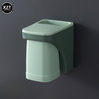 Zidni nosač Magnetska kupaonska četkica za grgljanje Držač čaše za čašu protiv prašine Šalica za cijeđenje kupaonske čaše Obiteljski set Šalica za četkicu za zube