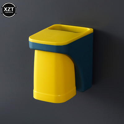 Zidni nosač Magnetska kupaonska četkica za grgljanje Držač čaše za čašu protiv prašine Šalica za cijeđenje kupaonske čaše Obiteljski set Šalica za četkicu za zube