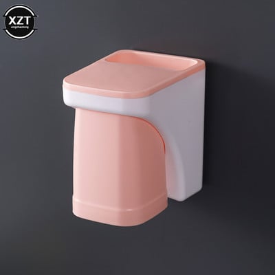 Zidni nosač Magnetska kupaonska četkica za grgljanje Držač čaše za čašu protiv prašine Šalica za cijeđenje kupaonske čaše Obiteljski set Šalica za četkicu za zube