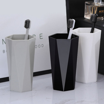 Nordic Portable Plastic Cup Home Washing Drinking Οδοντόβουρτσα Θήκη Μπάνιο Ταξιδεύοντας Camping Tooth Cup Thicken Durable Cup