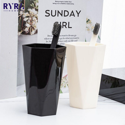 Nordic Portable Plastic Cup Home Washing Drinking Οδοντόβουρτσα Θήκη Μπάνιο Ταξιδεύοντας Camping Tooth Cup Thicken Durable Cup