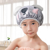 Mugav hingav vannimüts Stereoskoopilised kujundid Armsad lambakarva rätikud Kuivad juuksed Müts Vannimüts Juuste kaitse