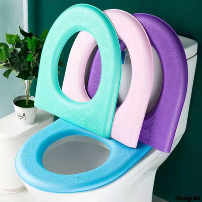 Κάλυμμα καθίσματος τουαλέτας από αφρό EVA Πάστα που πλένεται Παχύ αδιάβροχο κάλυμμα χαλιού γενικής χρήσης Μαξιλάρι Θήκη καθίσματος Κάλυμμα τουαλέτας Μπάνιο