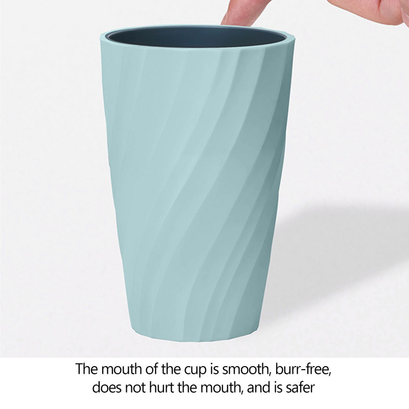 Zobu birstes krūze Divslāņu vienkārša dizaina zobu birstes turētājs Zobu birstes krūzes maziem bērniem Bērniem Pāriem Draugiem Dzeršanas krūzes