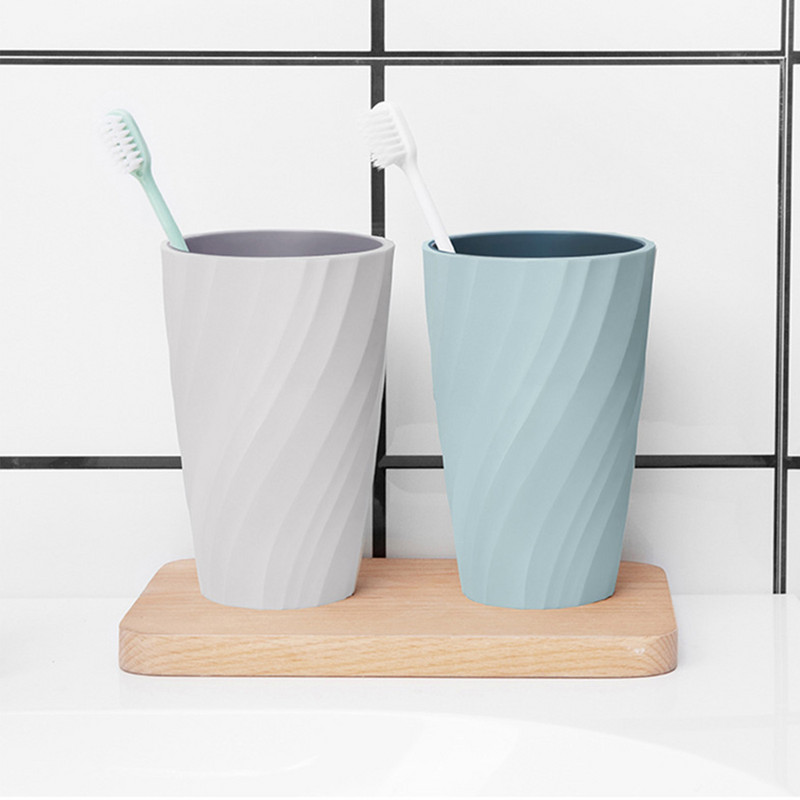 Zobu birstes krūze Divslāņu vienkārša dizaina zobu birstes turētājs Zobu birstes krūzes maziem bērniem Bērniem Pāriem Draugiem Dzeršanas krūzes