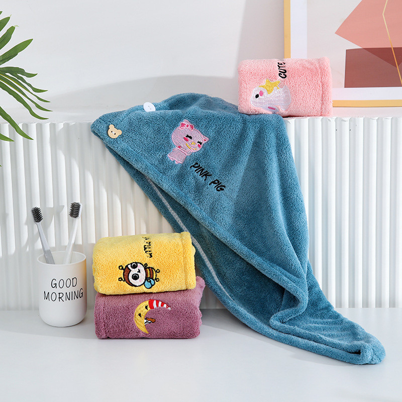 Naiste tüdrukute käterätikud Vannitoa mikrokiust rätik kiiresti kuivav juukserätik Magic dušimüts Lady turbani peaümbris