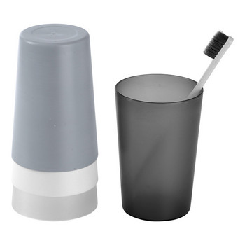 Пластмасови дебели кръгли чаши в японски стил Чаша за държач за четка за зъби PP Чаша за изплакване Чаша за измиване на зъби Комплекти за баня