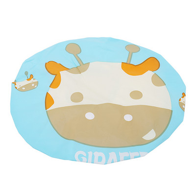 Miela animacinių filmų dušo kepuraitė, skirta vonioms ir saunoms, nėriniuota elastinė juostelė SPA kepurė Moteriška vaikų plaukų apsauginė kepurė