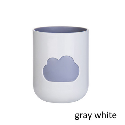 Ceļojumu mutes skalojamā līdzekļa krūze Radoša bērnu glāzīte zobu tīrīšanai Plastmasas zobu birstes glāzīte Vannas istabas piederumi Vannas istabas trauki