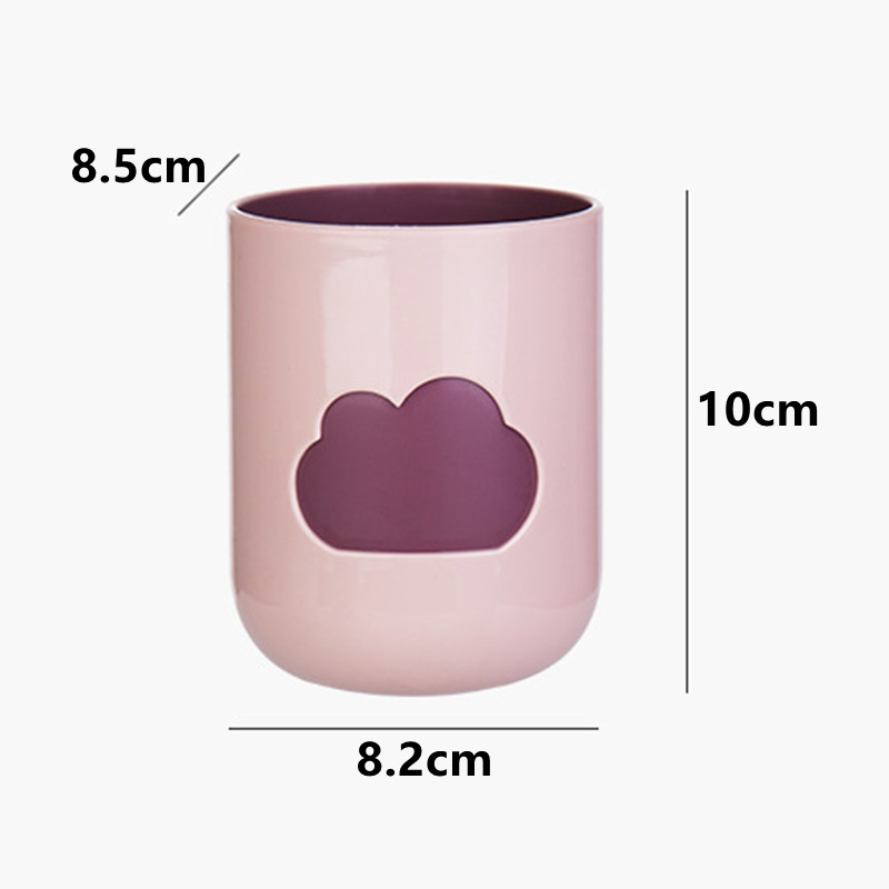 Ceļojumu mutes skalojamā līdzekļa krūze Radoša bērnu glāzīte zobu tīrīšanai Plastmasas zobu birstes glāzīte Vannas istabas piederumi Vannas istabas trauki