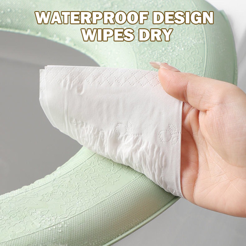 Ūdensnecaurlaidīgs mīksts tualetes sēdeklis Covertoilet spilvena uzlīme ziemas silta vannas istaba Closestool Protector vannas istabas piederumi