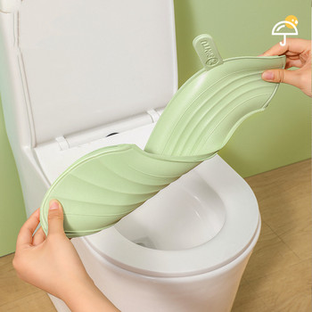 2 τμχ/σετ Αδιάβροχο κάλυμμα καθίσματος τουαλέτας Ματ ντουλάπι που πλένεται Αξεσουάρ μπάνιου Καθαρό χρώμα Μαλακό μαξιλάρι καθίσματος τουαλέτας Universal