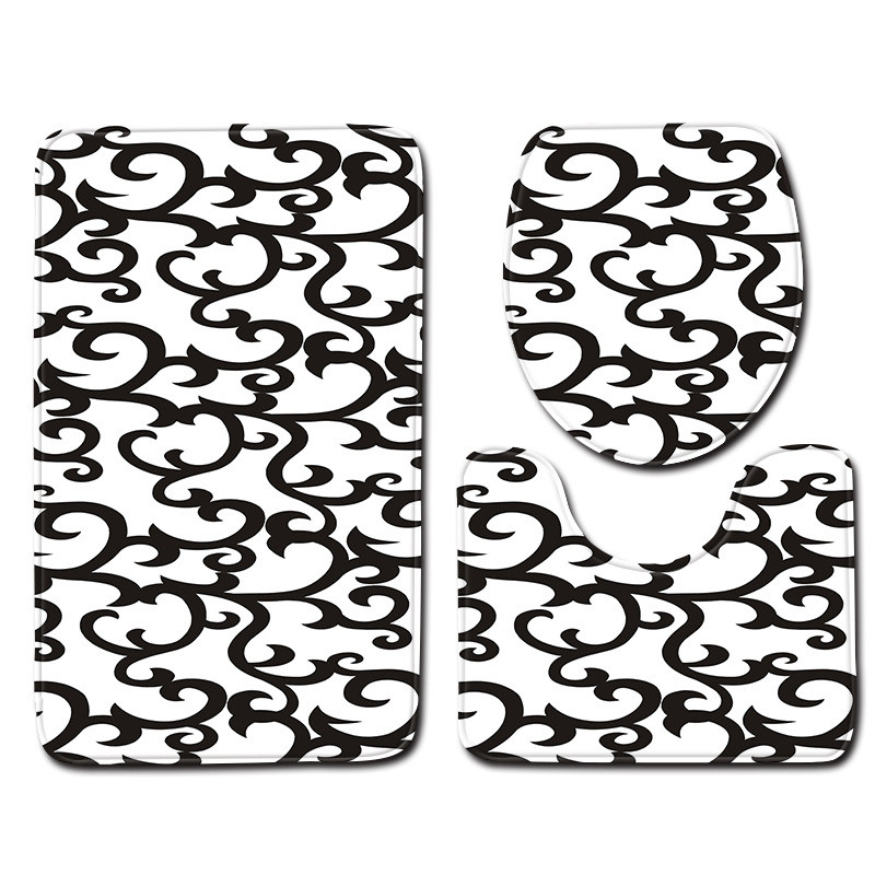 Zeegle 3 gab. Pretslīdēšanas vannas paklājiņi, flaneļa vannas istabas paklāji, dušas grīdas paklāji.