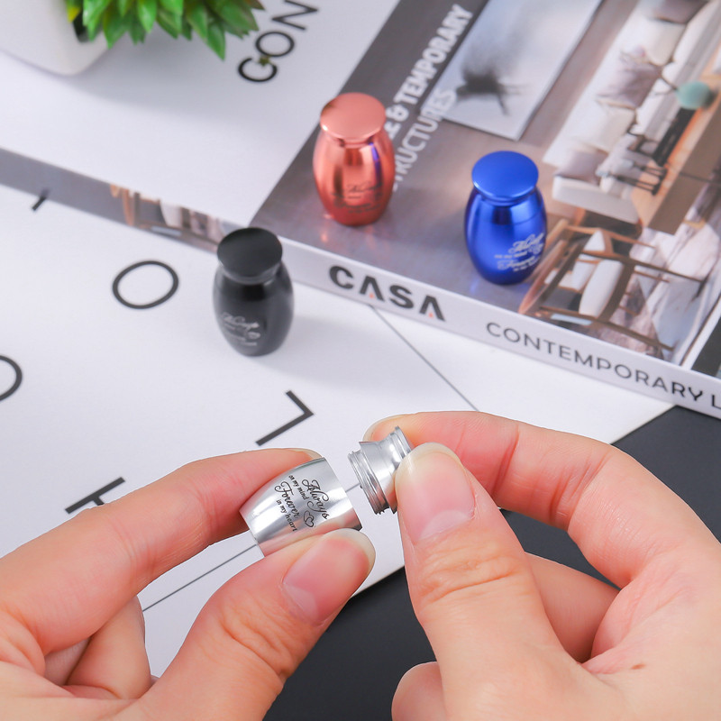 Graveeritavad mini tuhastamisurnid lemmiklooma kassikoerale / inimtuha kirst, armastuse kaotus roostevabast terasest tuhastamisurni purk