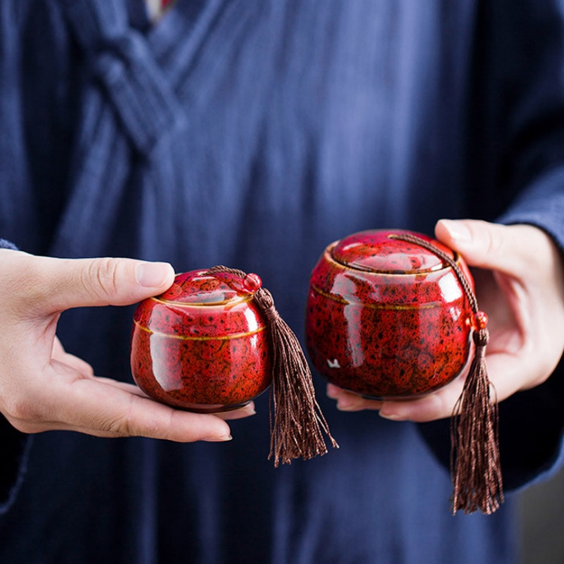 Krāsu keramikas tvertne piemiņas lolojumdzīvnieku urnas zīmoga pods Liels piemiņas zārks Porcelāna burka Cilvēka pelnu uzglabāšana Piemiņas apbedīšanas turētājs