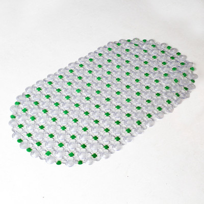 68 cm * 38 cm PVC vannas paklājiņš mājsaimniecības vannas istabas dušas dzidrs pretslīdošs grīdas paklājs