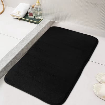 1kom Kućna memorijska pjena Prostirka za kupanje Protuklizni tepih za tuširanje Mekana podloga za stopala Dekoracija Zaštita za pod Upijajuća kupaonska prostirka za brzo sušenje