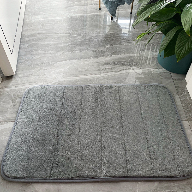 1kom Kućna memorijska pjena Prostirka za kupanje Protuklizni tepih za tuširanje Mekana podloga za stopala Dekoracija Zaštita za pod Upijajuća kupaonska prostirka za brzo sušenje