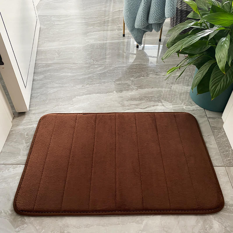 1kom Kućna memorijska pjena Prostirka za kupanje Protuklizni tepih za tuširanje Mekana podloga za stopala Dekoracija Zaštita za pod Upijajuća kupaonska prostirka za brzo sušenje