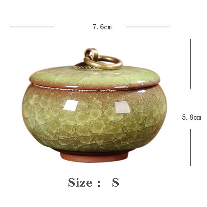 Keramika Pelenai Urna Užsandarintas Kremavimas Laidotuvių pelenai Atminimo smulkmenos Smulkūs Gyvūnai Naminiai Šunys Katės Memorialas Tinkamas namams Židiniai Laidojimas