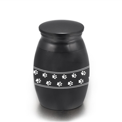 24 Stilu komplekts ar 3 gab. Mini Urnas cilvēku pelniem Kremācijas piemiņas trauks Metāla piemiņas lolojumdzīvnieku pelnu turētājs Sudrabs