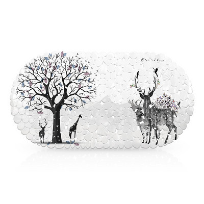 Pretslīdošs vannas paklājiņš okeāna dzīvnieks Vannas istabas paklājs PVC apakšējais paklājs Sucker vannas istabas paklājiņš tapis salle de bain alfombra bano douchemat