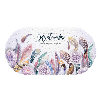 Pretslīdošs vannas paklājiņš okeāna dzīvnieks Vannas istabas paklājs PVC apakšējais paklājs Sucker vannas istabas paklājiņš tapis salle de bain alfombra bano douchemat