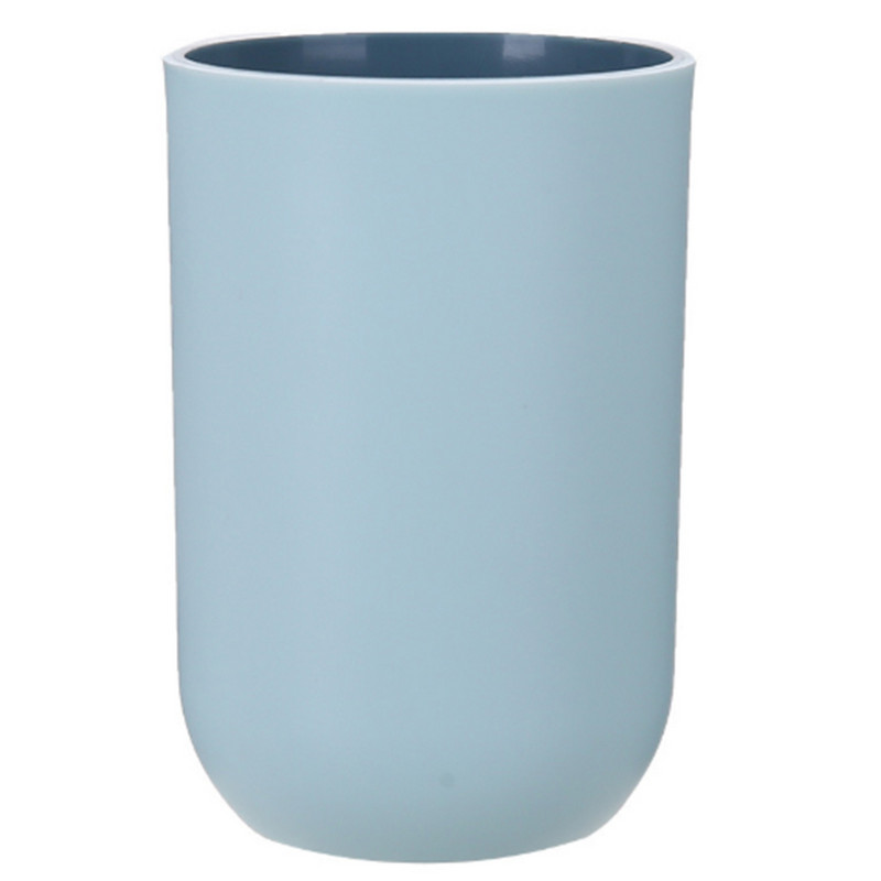 Vienkāršs Ziemeļvalstu ceļojumu pārnēsājams zobu birstes krūze vannas istabai plastmasas zobu birstes turētājs Glabāšanas organizatora krūze vannas istabas komplekti vannas istabai