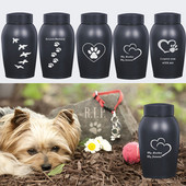 Nerūsējošā tērauda urnas Mājdzīvnieki Suņi Kaķi Putni Peles Kremēšana Pelni Urna Piemiņas zārks Kolumbārijs Mājdzīvnieku piemiņas vietas Mājdzīvnieku urnas