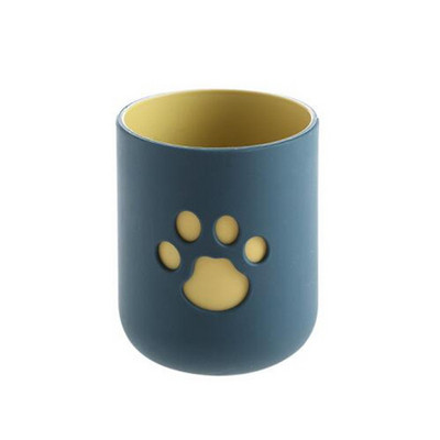 OYOURLIFE jauka karikatūra zobu birstes krūze Pārnēsājama videi draudzīga ceļojumu krūze Mājas bērniem Pāri Zobu birstes krūze Vannas istabas piederumi