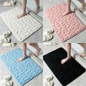 1Gb Neslīdošs vannas istabas paklājs, absorbējošs Memory Foam dušas paklājiņš, grīdas paklājs, kājslauķis, vannas istabas piederumi, 40x60cm, dropshipping