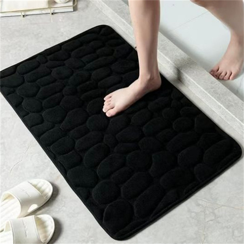 1Gb Neslīdošs vannas istabas paklājs, absorbējošs Memory Foam dušas paklājiņš, grīdas paklājs, kājslauķis, vannas istabas piederumi, 40x60cm, dropshipping