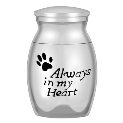 25*16 mm mini iegravētas kremācijas urnas mājdzīvnieku cilvēku pelniem zārks bērēm mīlestības zaudēšanas nerūsējošā tērauda kremēšana mājdzīvnieku mīļotājiem