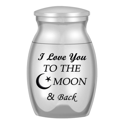 25*16 mm mini iegravētas kremācijas urnas mājdzīvnieku cilvēku pelniem zārks bērēm mīlestības zaudēšanas nerūsējošā tērauda kremēšana mājdzīvnieku mīļotājiem