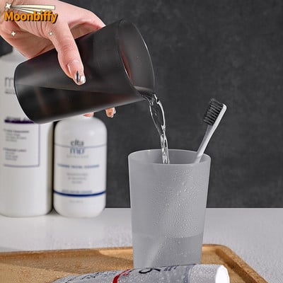 1PC Creative Modern Hotel Brushing Ceramic Cup Nordic Wind Couple Mouth Cup Απλή οδοντόβουρτσα Κύπελλο Αξεσουάρ μπάνιου Ecoco