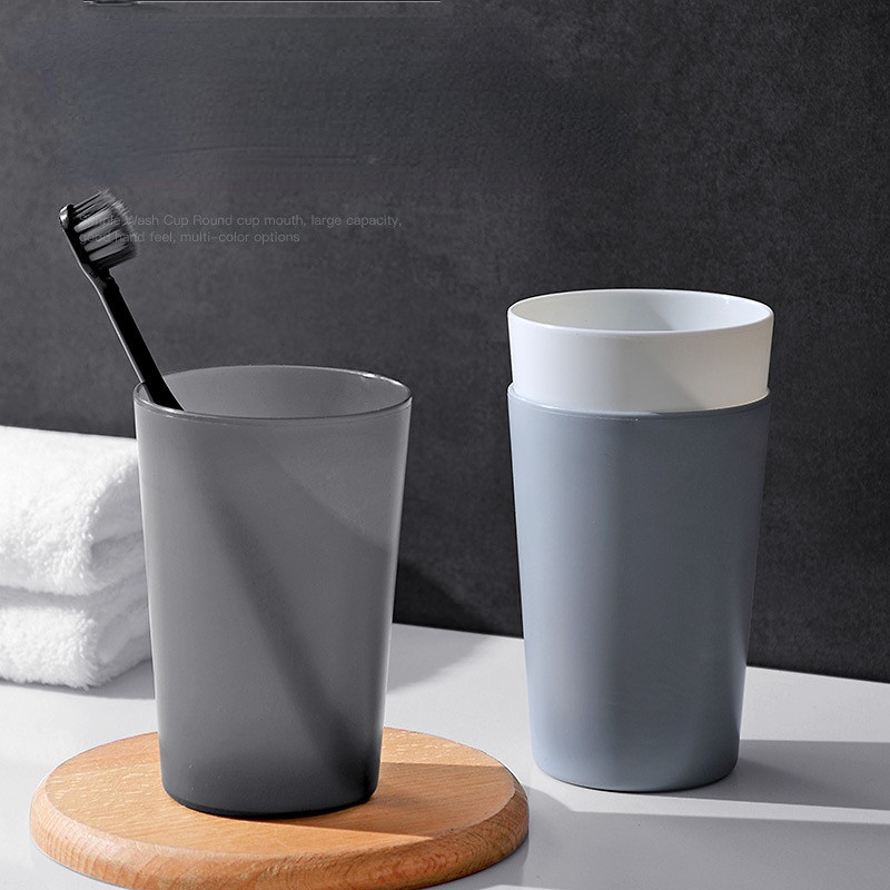 1PC Creative Modern Hotel Brushing Ceramic Cup Nordic Wind Couple Mouth Cup Vienkārša zobu birstes krūze Vannas istabas piederumi Ecoco