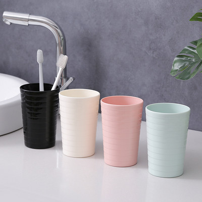 Creative Spiral Wash Cup Πλαστικό οικιακό κύπελλο βουρτσίσματος για ζευγάρια