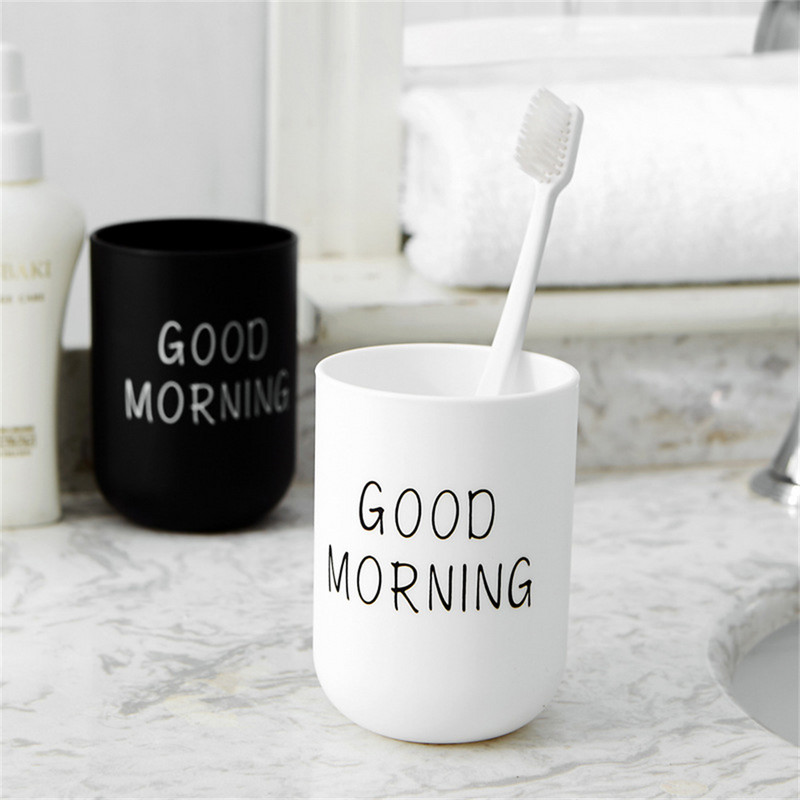 300ml Creative Washing Mouth Cups Portable Home Hotel Zobu birstes turētājs Vannas istabas piederumi Mutes skalošanas līdzekļa uzglabāšanas krūzes