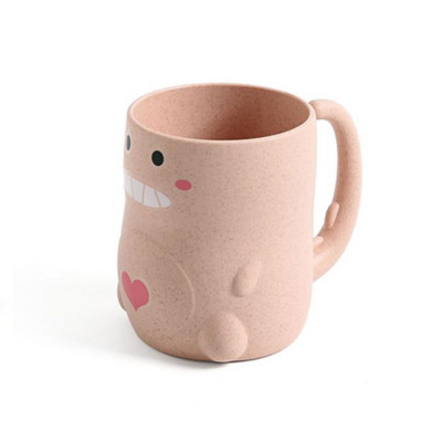 Jauka dinozauru skalošanas krūze zobu birstes krūze vannas istabai ūdens krūze mājsaimniecības piena ūdens krūzes vannai radošā bērnu tīrīšanas krūze mutes skalojamā līdzekļa krūze